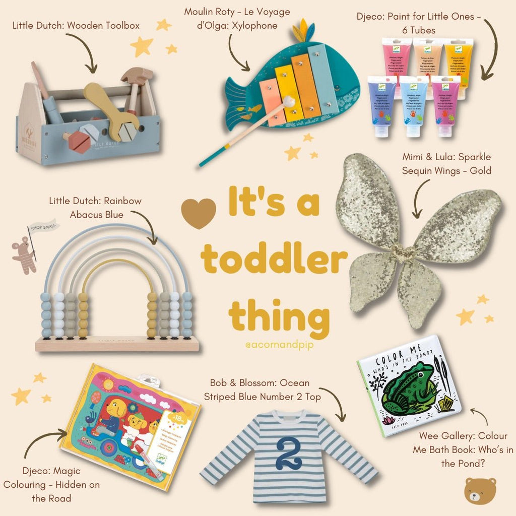 Gift Guide: The Toddlers - Acorn & Pip