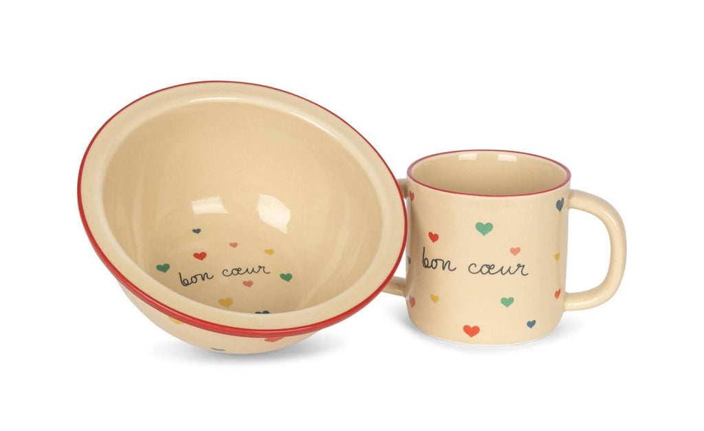 Konges Sløjd: Ceramic Cup & Bowl - Bon Coeur - Acorn & Pip_Konges Sløjd