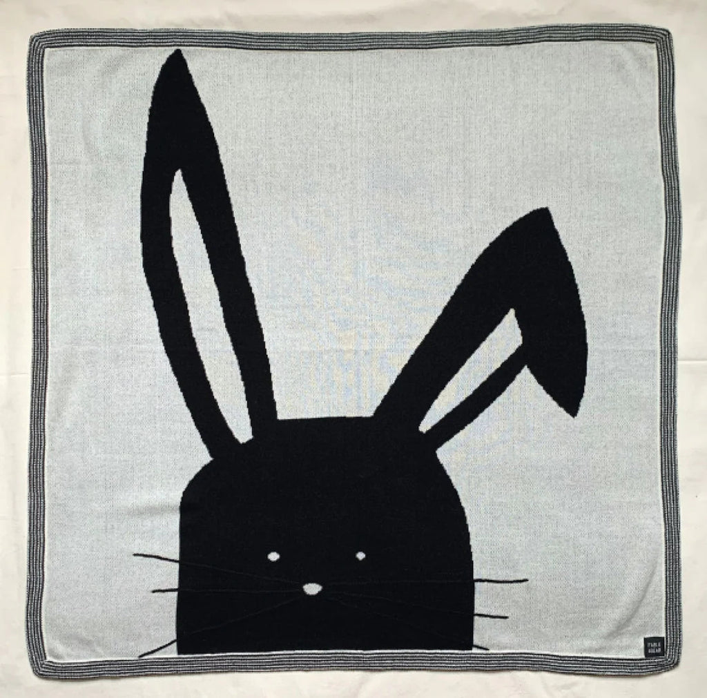Fable & Bear: Bunny Knit Blanket - Acorn & Pip_Fable & Bear