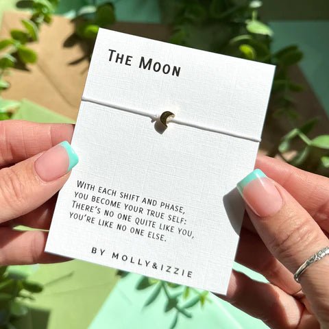 Molly & Izzie: Moon Charm Bracelet - Acorn & Pip_Molly & Izzie