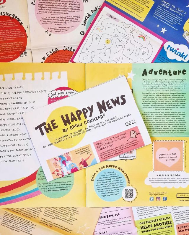 The Happy Newspaper: Issue 33 2024 - Acorn & Pip_The Happy Newpspaper