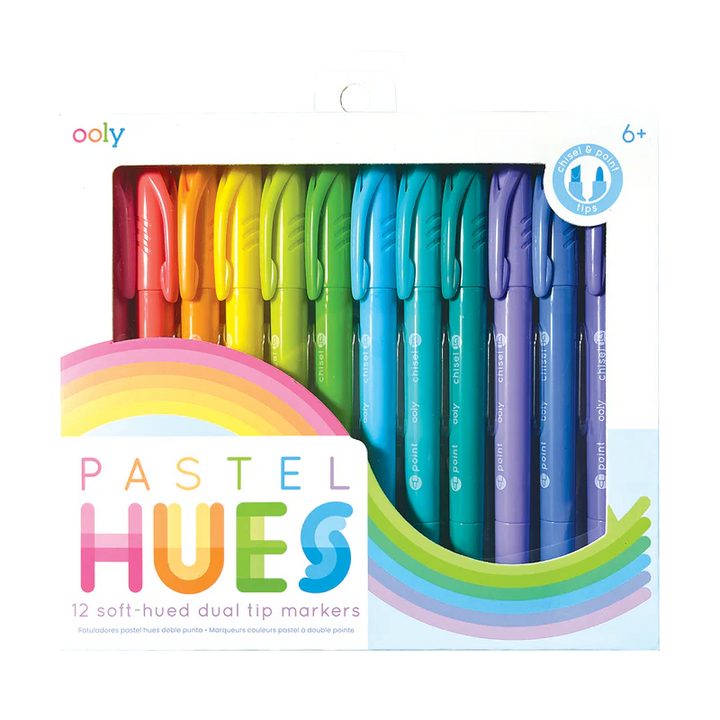 Ooly: Pastel Hues Markers - Set of 12