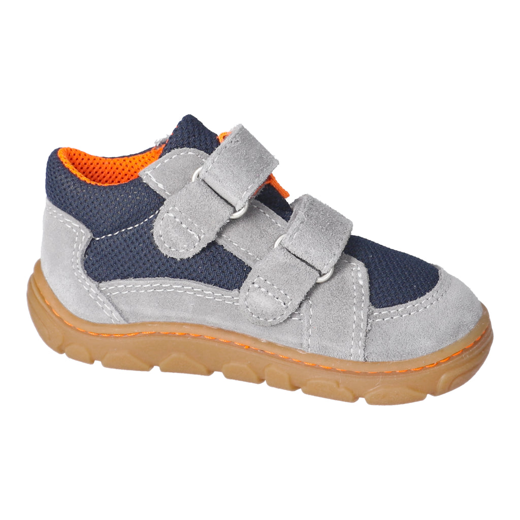 Ricosta: Charly Barefoot Boys Shoes - Graphite / Ocean - Boys Toddler Boot at Acorn & Pip
