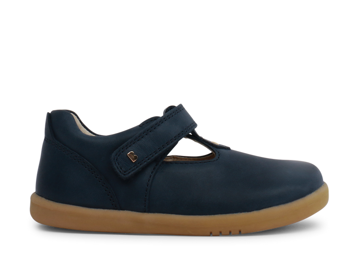 Bobux: IW Louise T-Bar Shoes - Navy Blue
