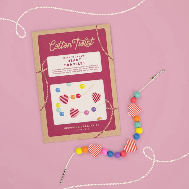 Cotton Twist: Make your own Heart Bracelet
