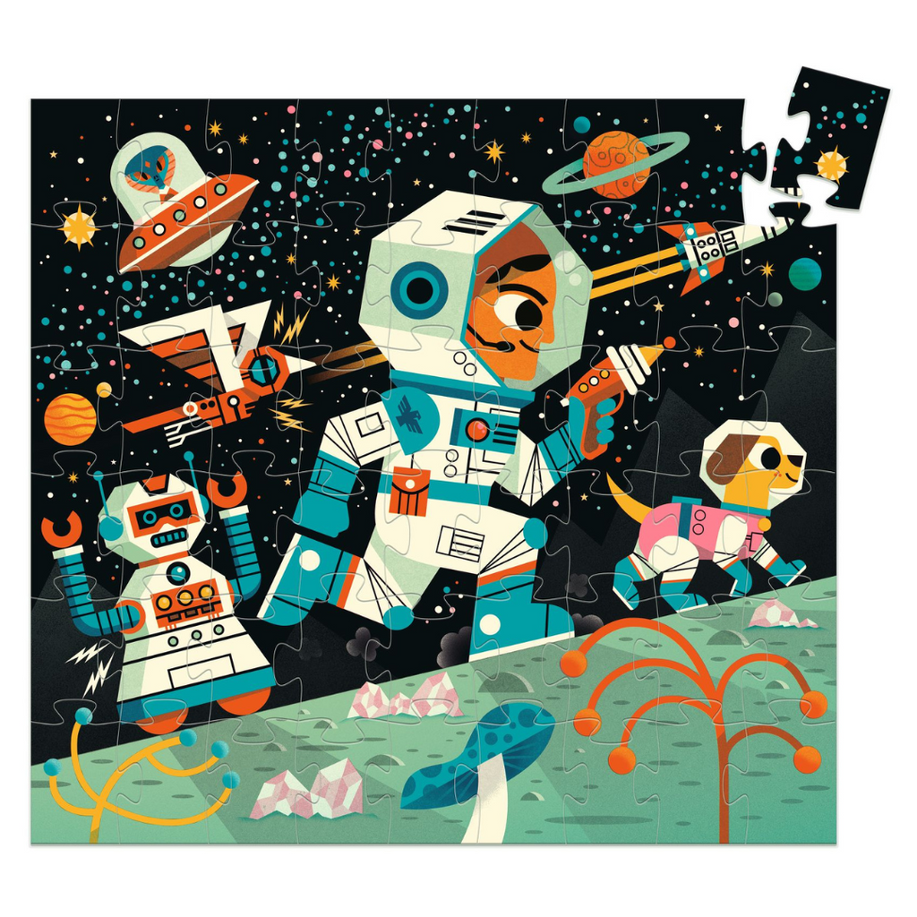 Djeco: Puzzle - Space Station - Games & Jigsaws at Acorn & Pip
