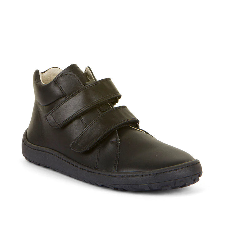 Froddo: Alex H Barefoot High School Shoes - Black Leather