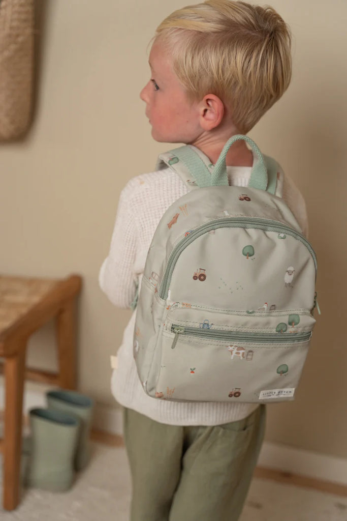 Little Dutch: Backpack - Little Farm - Kids Backpacks at Acorn & Pip