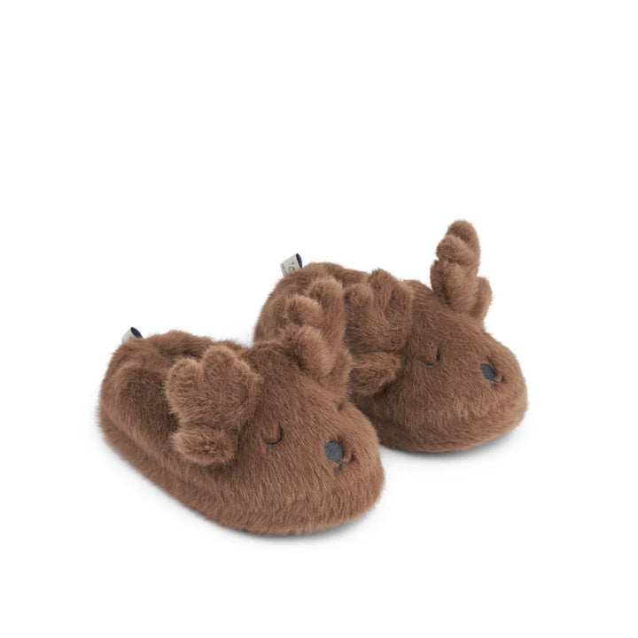 Liewood: Aviaja Rabbit Slippers - Reindeer