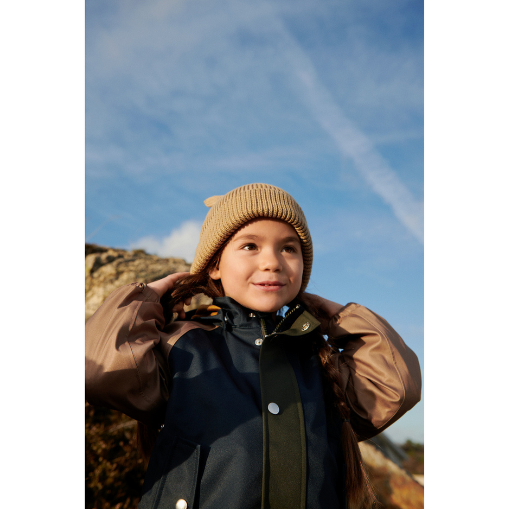 Liewood: Gina Beanie - Oat - Toddler/ Kids Outerwear AW 2023 Accessories at Acorn & Pip 