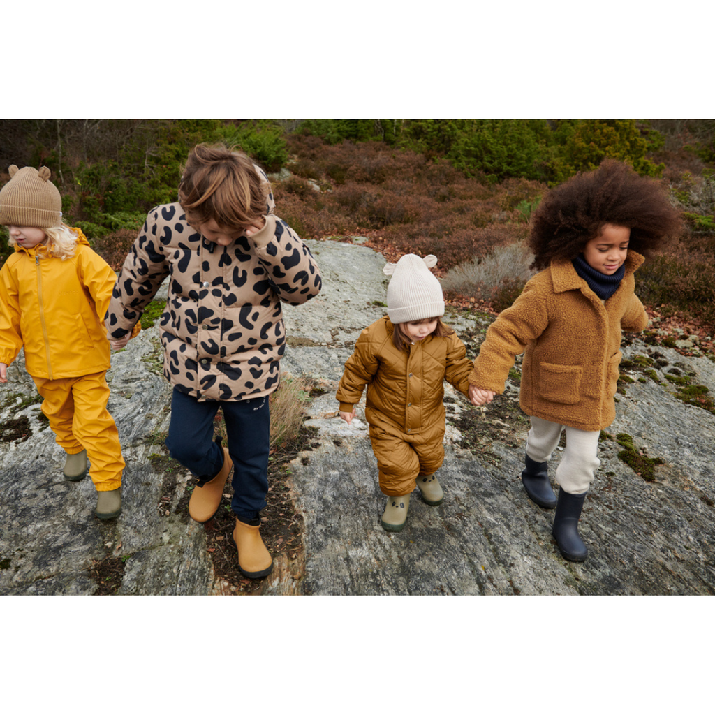 Liewood: Gina Beanie - Oat - Toddler/ Kids Outerwear AW 2023 Accessories at Acorn & Pip 