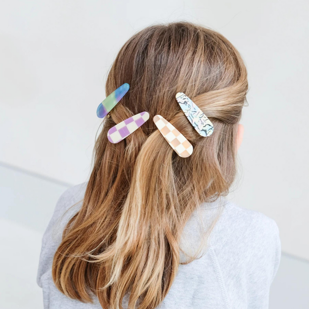 Mimi & Lula: Jazzy Acetate Clips - Hair Accessories by Mimi & Lula at Acorn & Pip