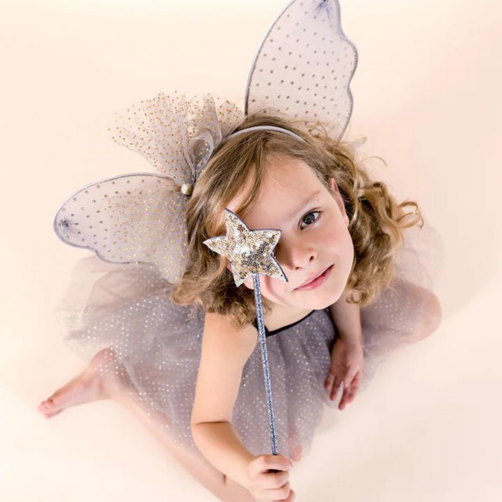 Mimi & Lula: Sequin Wand - Gold - Accessories by Mimi & Lula at Acorn & Pip