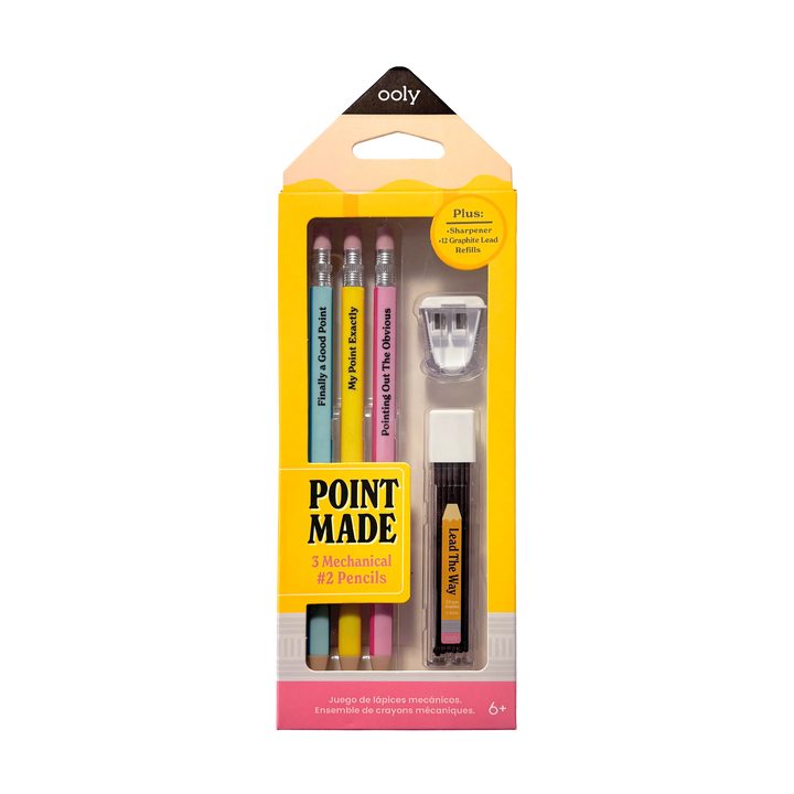 Ooly Point Made Mechanical Graphite Pencils – Set of 3