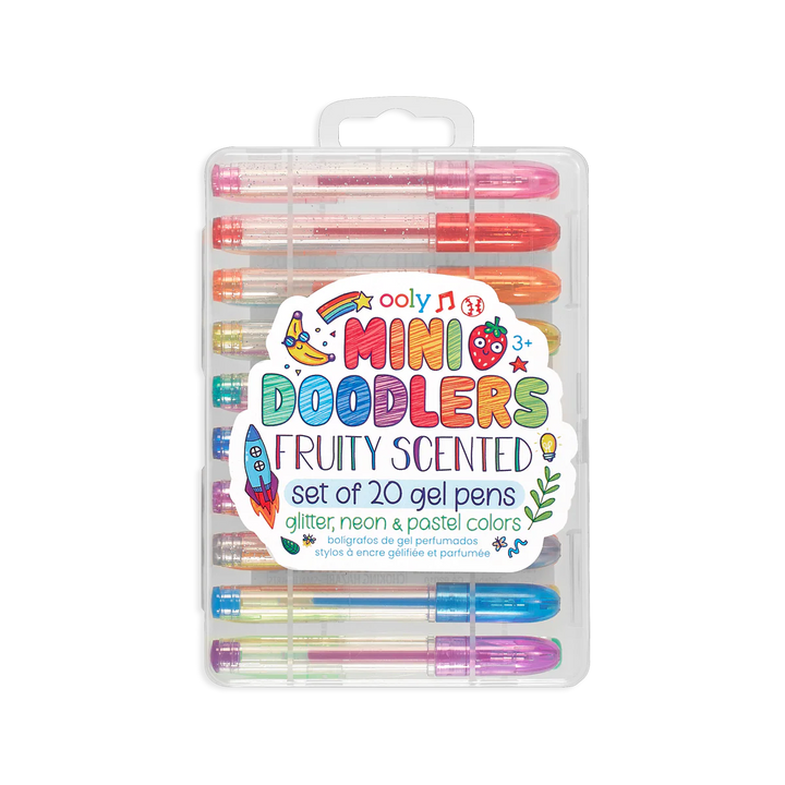 Ooly: Mini Doodlers Fruity Scented Gel Pens - Set of 20