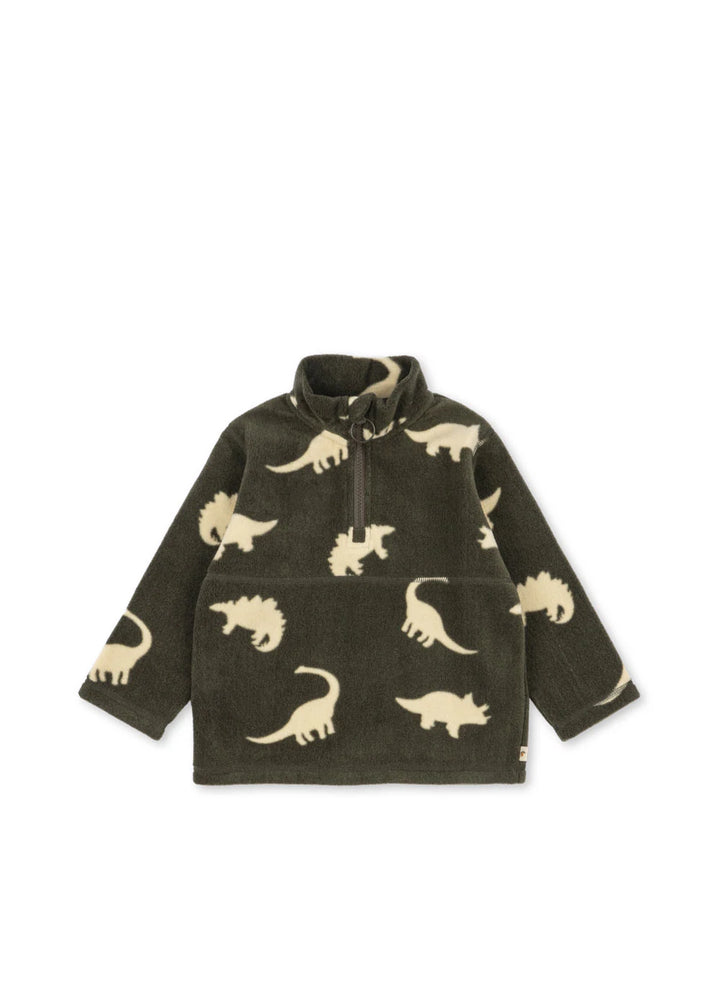 Konges Sløjd: Tavi Fleece Sweatshirt - Dino Silhouette
