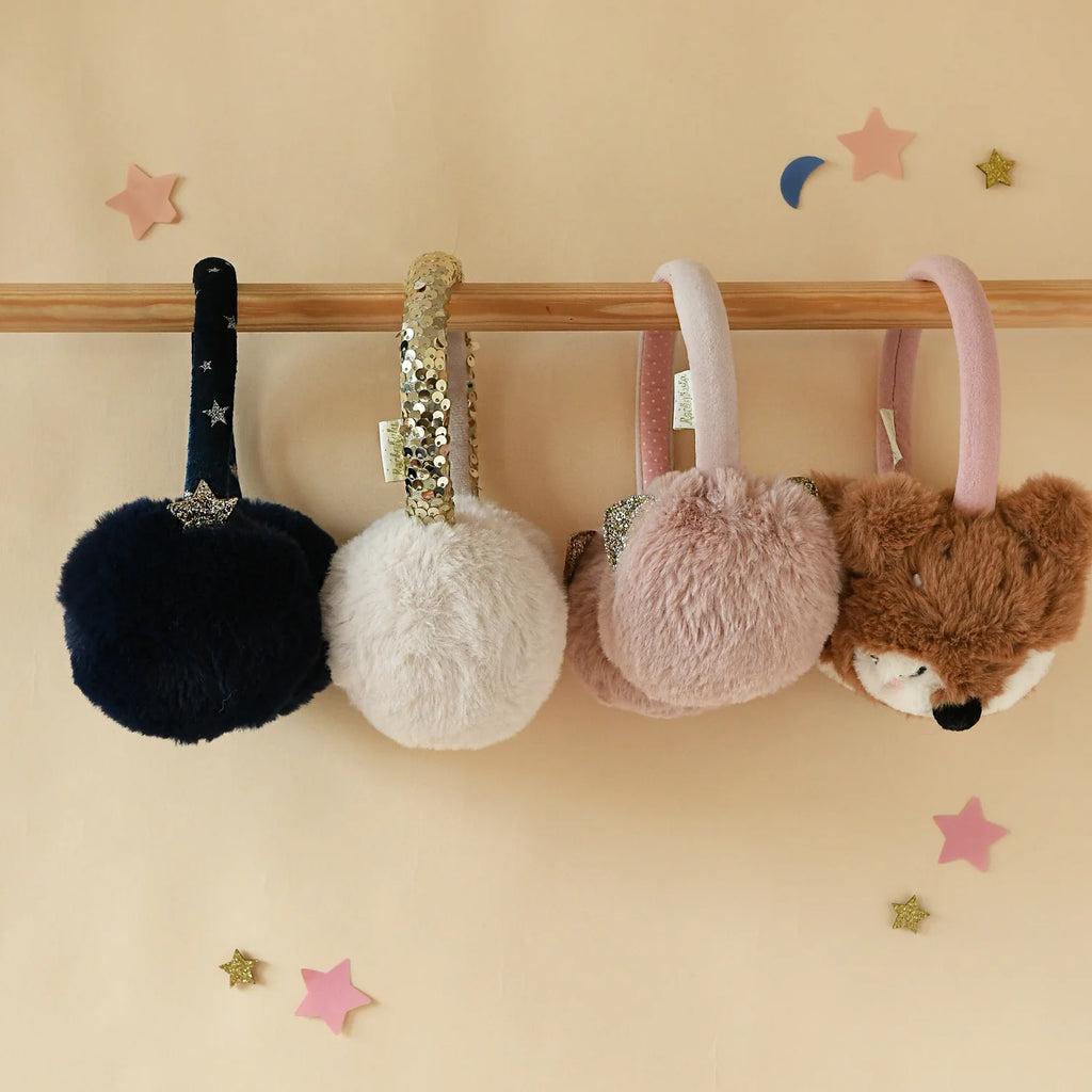 Rockahula: Shimmer Sequin Earmuffs - Winter Accessories at Acorn & Pip