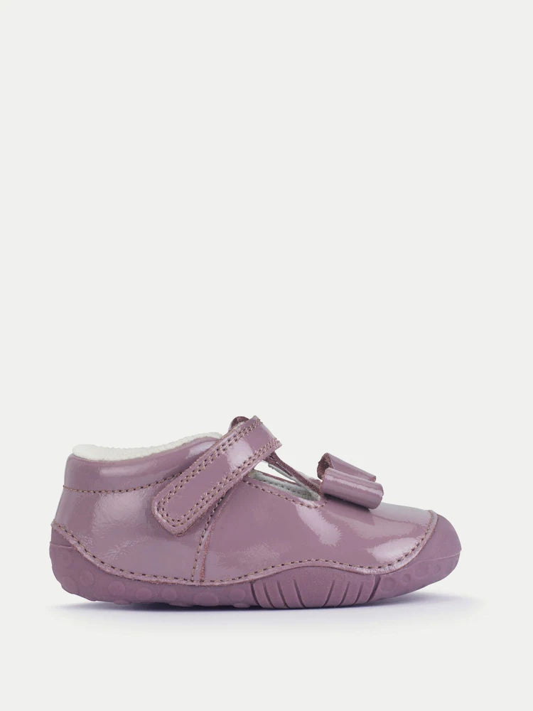 Chaussures Bébé Fille Start-Rite Sunflower Atlantic - Taille 5E UK - Cuir Bleu - Neuf En Boîte