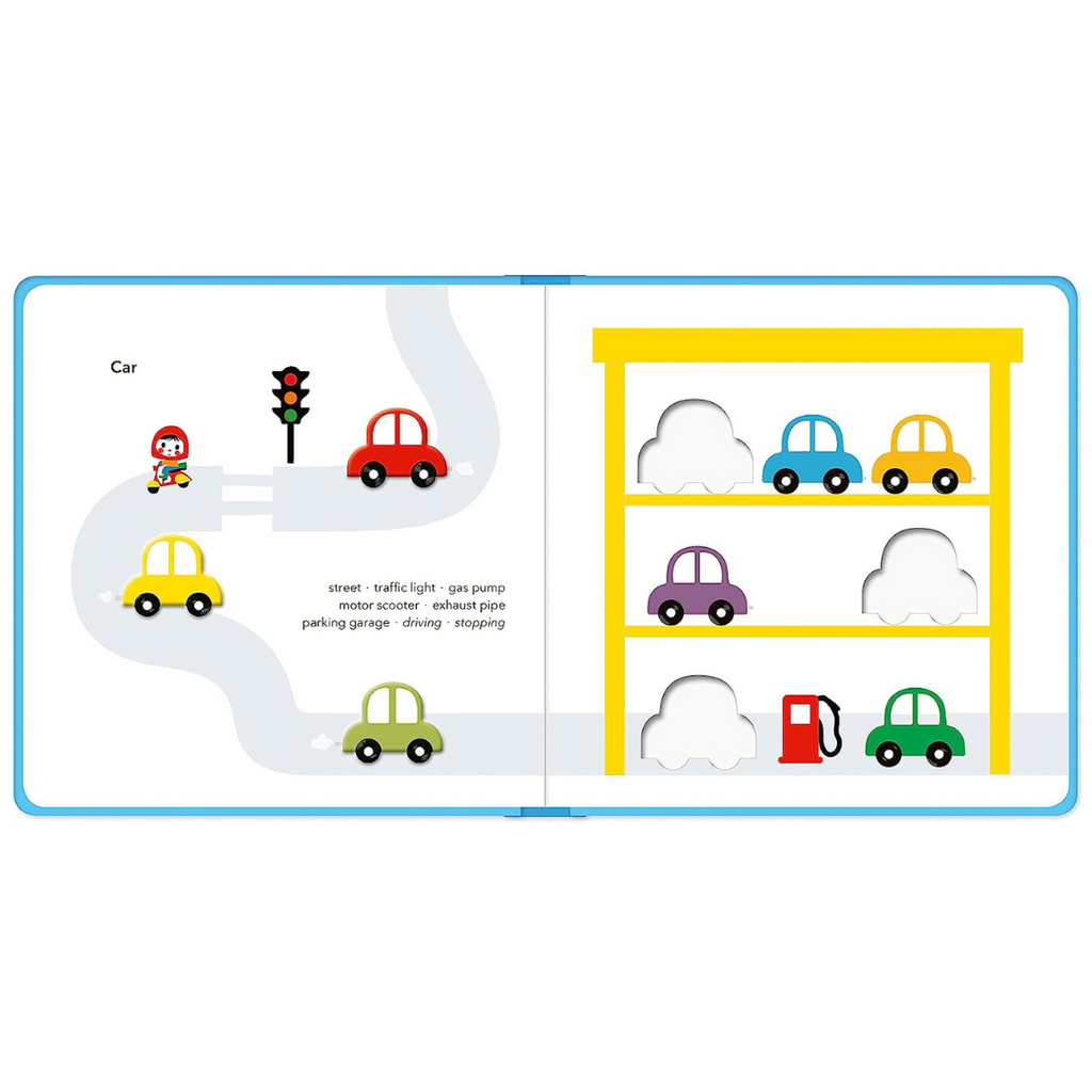 TouchThinkLearn: Vehicles - Touch Block Books for Babies and Toddlers at Acorn & Pip
