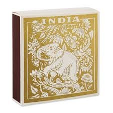 Archivist: Square Matchbox - Elephant Stamp - Acorn & Pip_Archivist