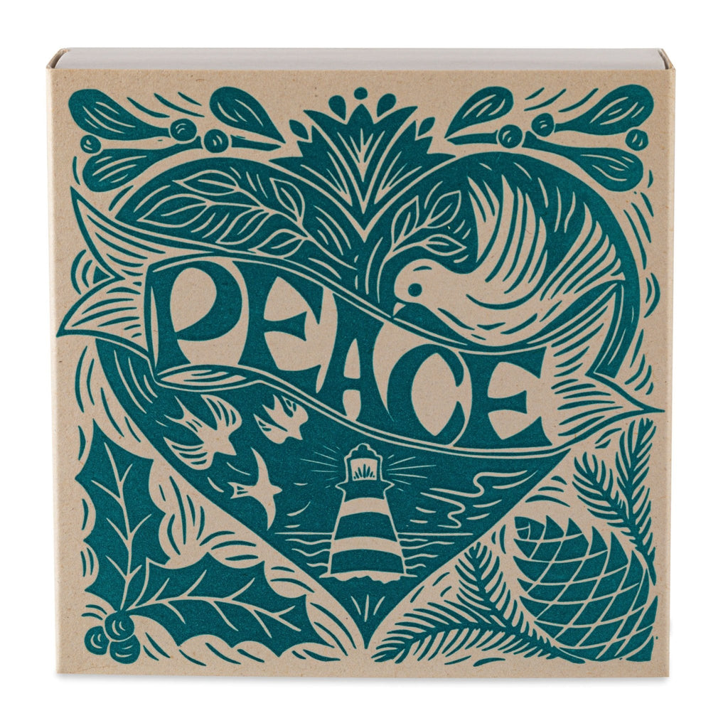 Archivist: Square Matchbox Matches - Christmas Peace - Acorn & Pip_Archivist