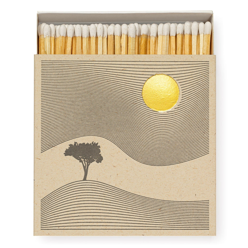 Archivist: Square Matchbox Matches - One Tree Hill - Acorn & Pip_Archivist