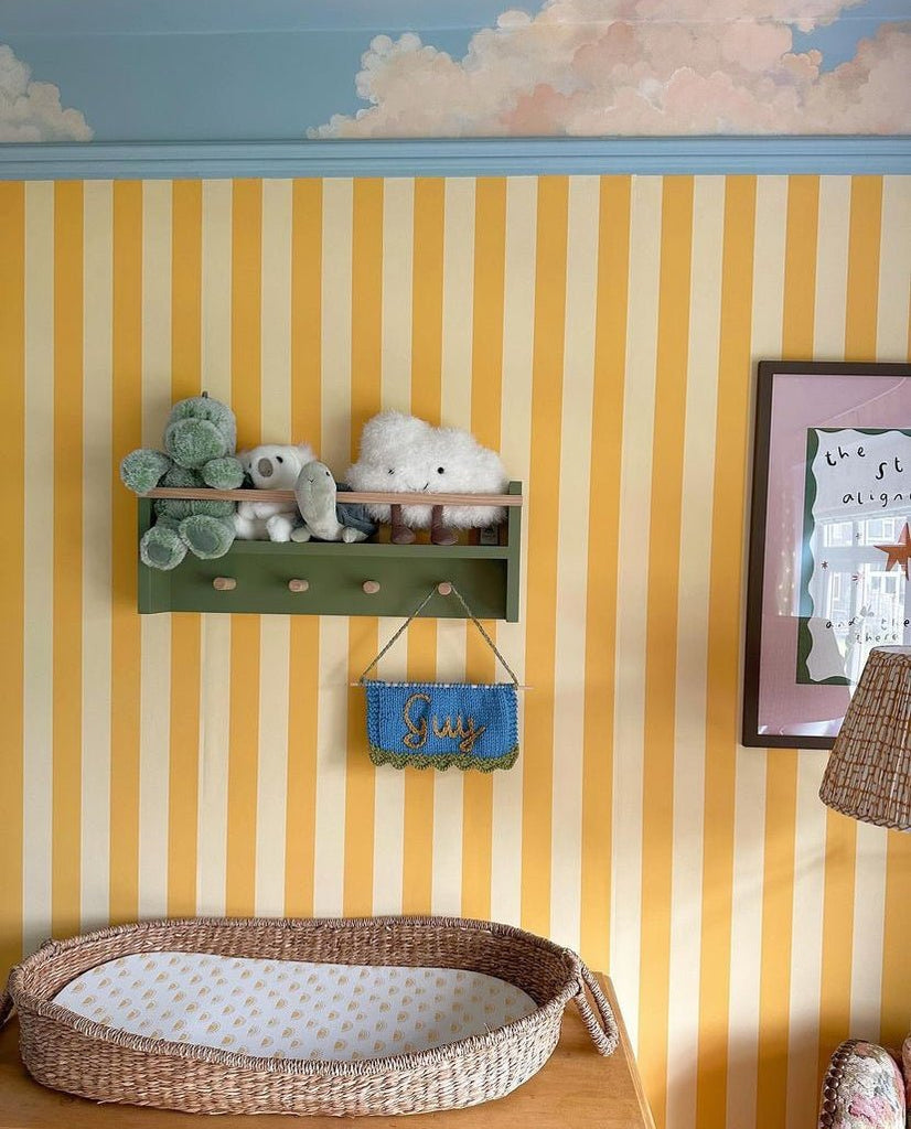 Autumn's Corner - The Colour Pop Peg Rail Bookshelf - Acorn & Pip_Autumns Corner