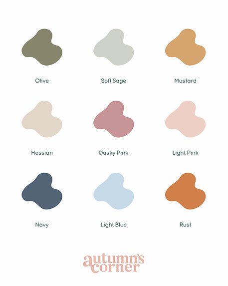 Autumn's Corner: Wavy Colour Pop Magnetic Picture Frame - Acorn & Pip_Autumns Corner