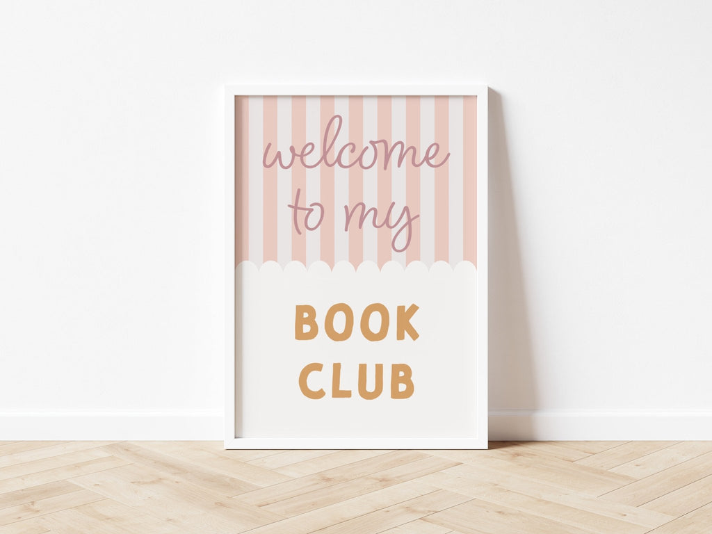 Autumn's Corner: Welcome to My Book Club - Fine Art Print - Acorn & Pip_Autumns Corner
