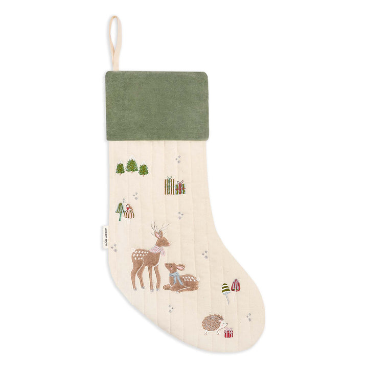 Avery Row Reindeer Christmas stocking