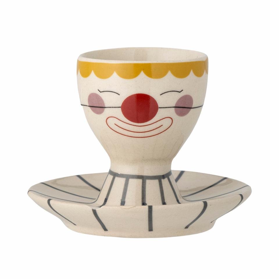 Bloomingville: Fizbo Kids Egg Cup - Stoneware - Acorn & Pip_Bloomingville