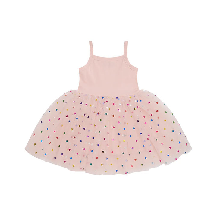 Bob & Blossom: Pink Spot Dress - Acorn & Pip_Bob & Blossom