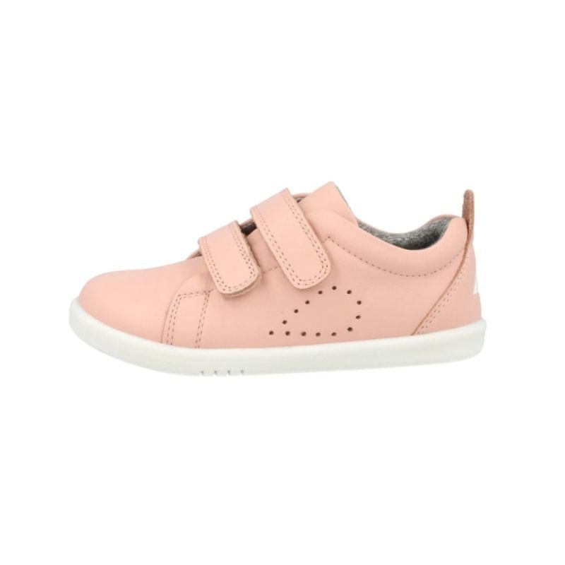 Bobux: I - Walk Grass Court Kids Trainers - Seashell Pink - Acorn & Pip_Bobux