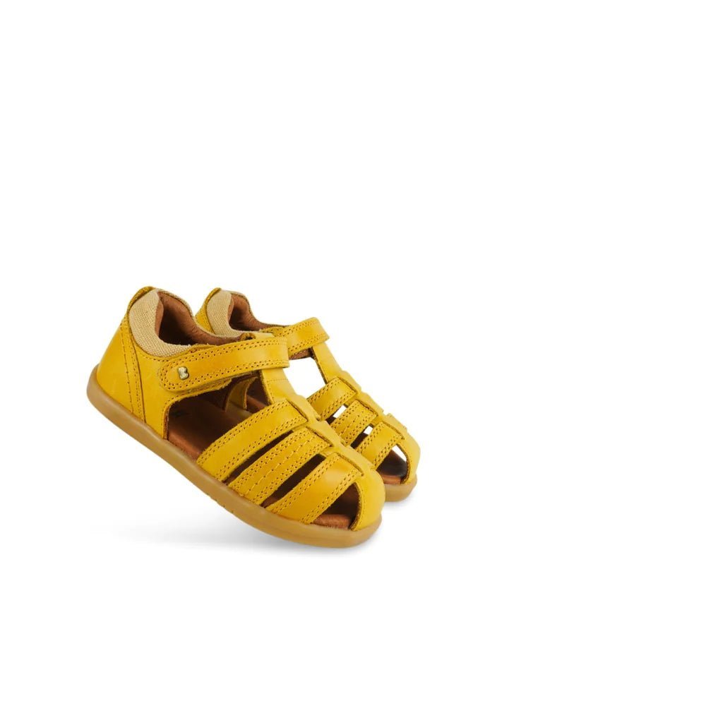 Bobux: I - Walk Roam Kids Sandals - Chartreuse - Acorn & Pip_Bobux