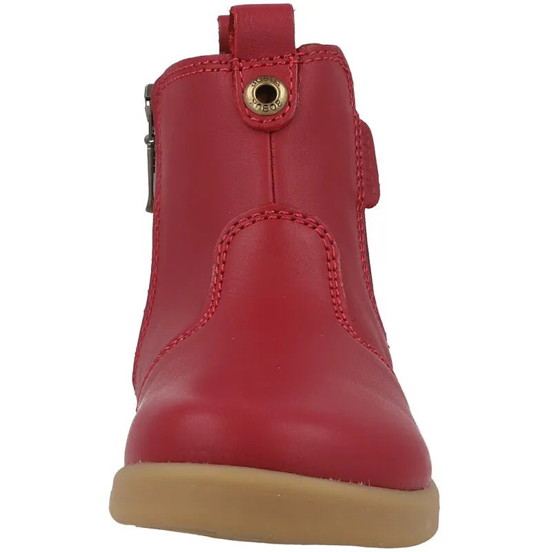 Bobux: Jodhpur - Girl's Leather Boot - Cranberry - Acorn & Pip_Bobux