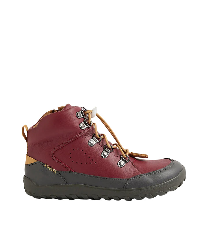 Bobux Bran Tibetan Red leather boot