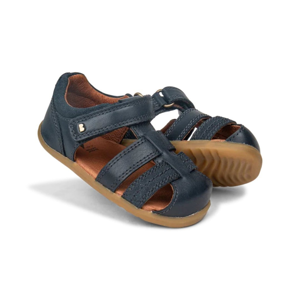 Bobux: Step - Up Roam Sandal - Navy - Acorn & Pip_Bobux