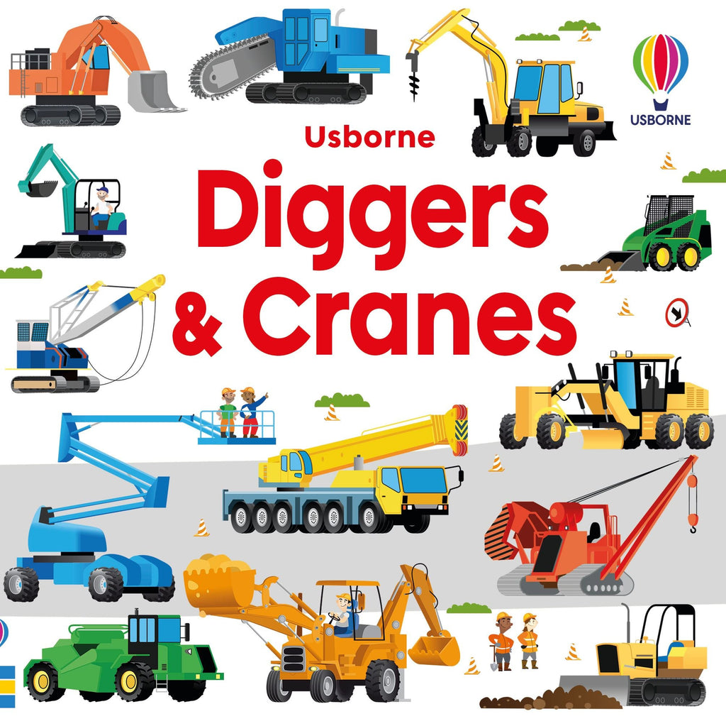 Book & Jigsaw: Diggers & Cranes - Acorn & Pip_Bookspeed