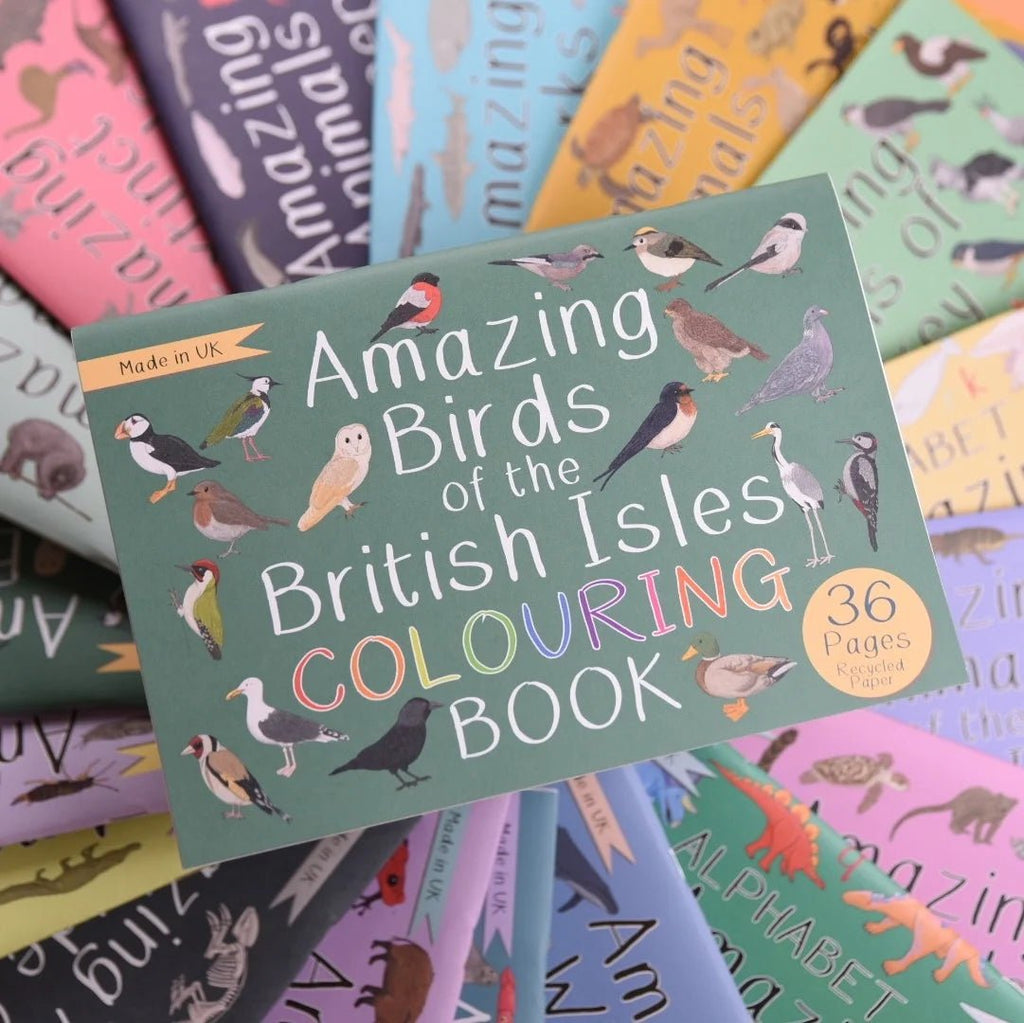 Button and Squirt: Amazing Birds of the British Isles Colouring Book - Acorn & Pip_Button and Squirt