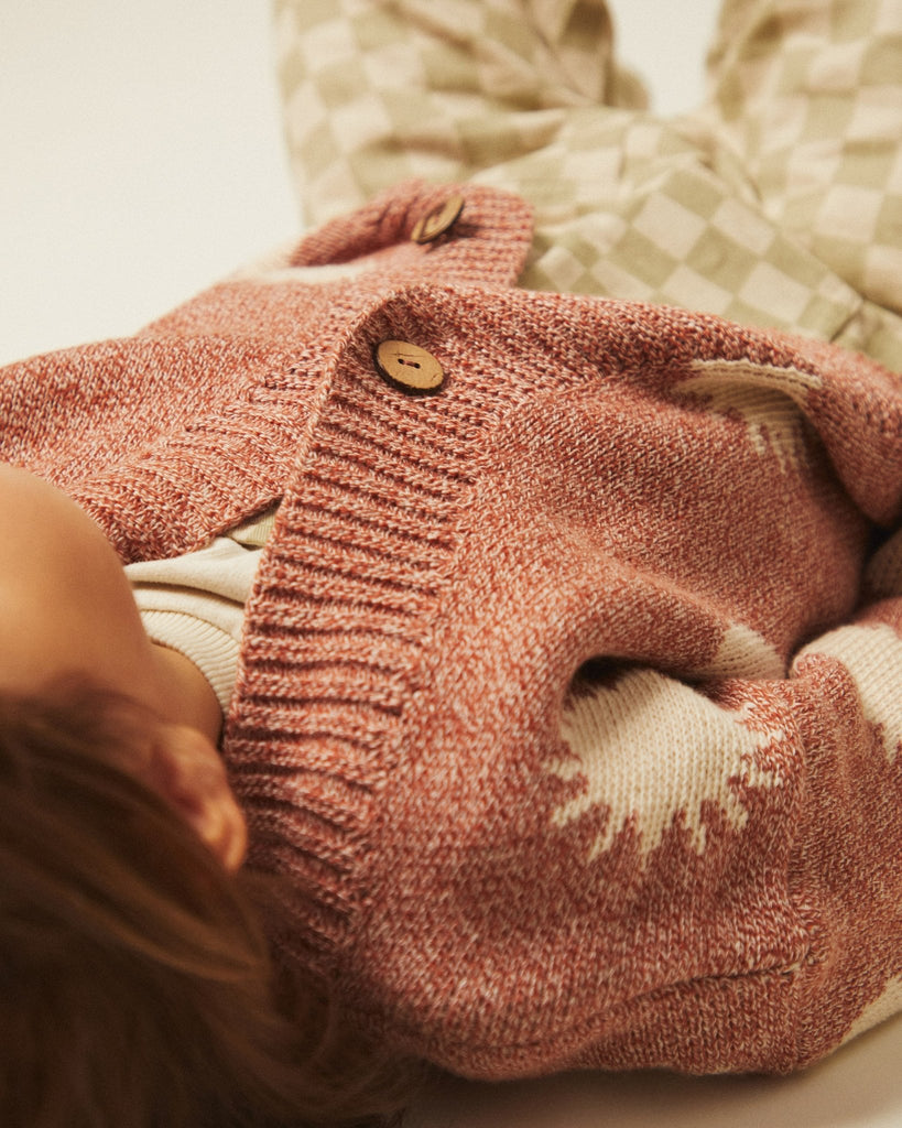 Claude & Co: Moon Knitwear Cardigan - Russet - Acorn & Pip_Claude & Co