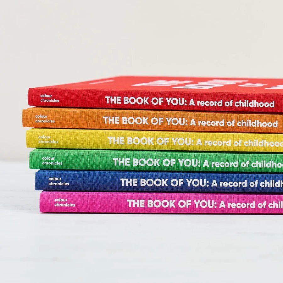 Colour Chronicles: The Book of You: A record of childhood - Pink - Acorn & Pip_Colour Chronicles