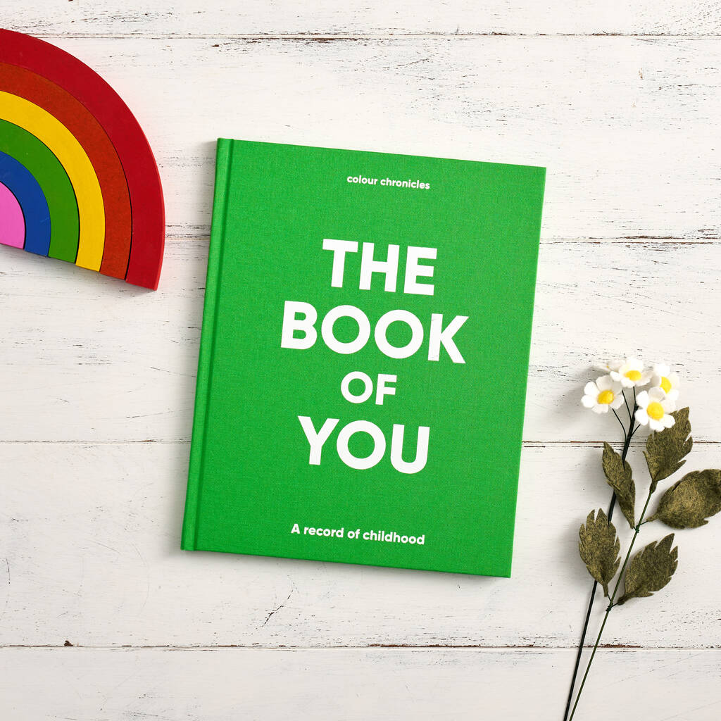 Colour Chronicles: The Book of You: A record of childhood - Pink - Acorn & Pip_Colour Chronicles