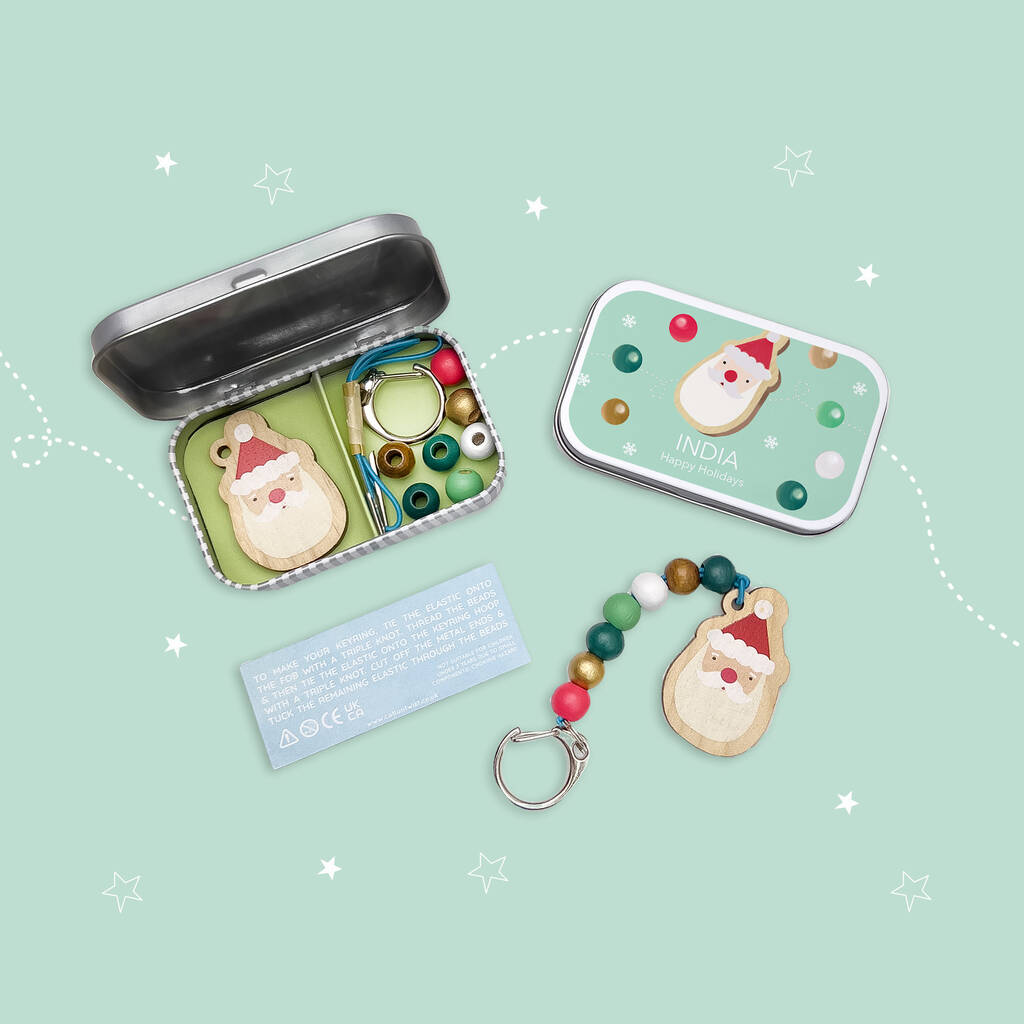 Cotton Twist: Santa Keyring Gift Kit - Acorn & Pip_Cotton Twist