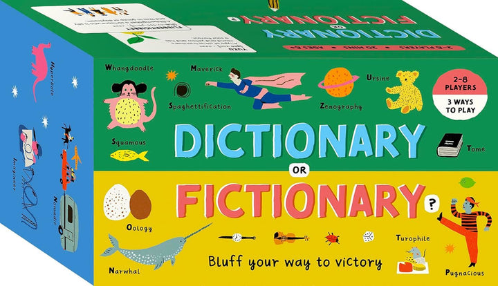Dictionary or Fictionary? Family Word Game – Ages 6+