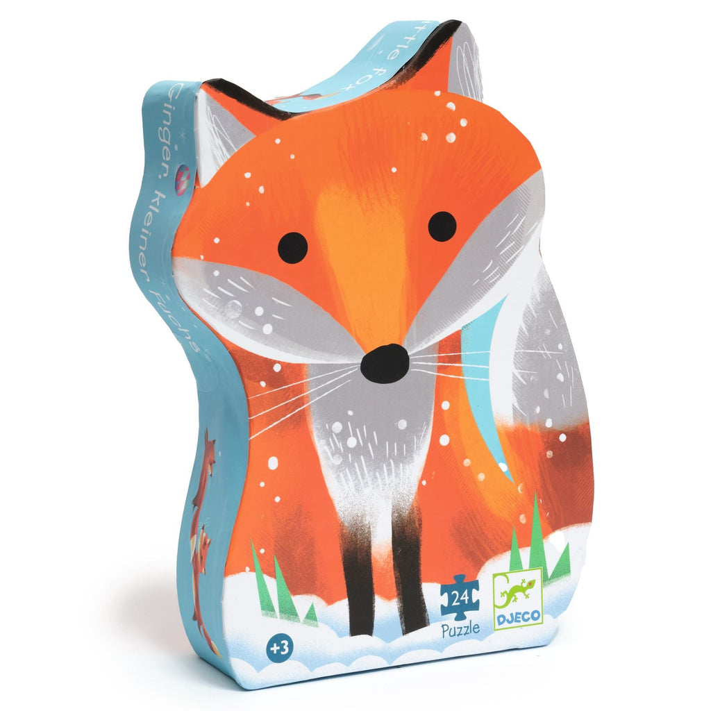 Djeco: Ginger Fox Puzzle - 24 Pieces - Acorn & Pip_Djeco