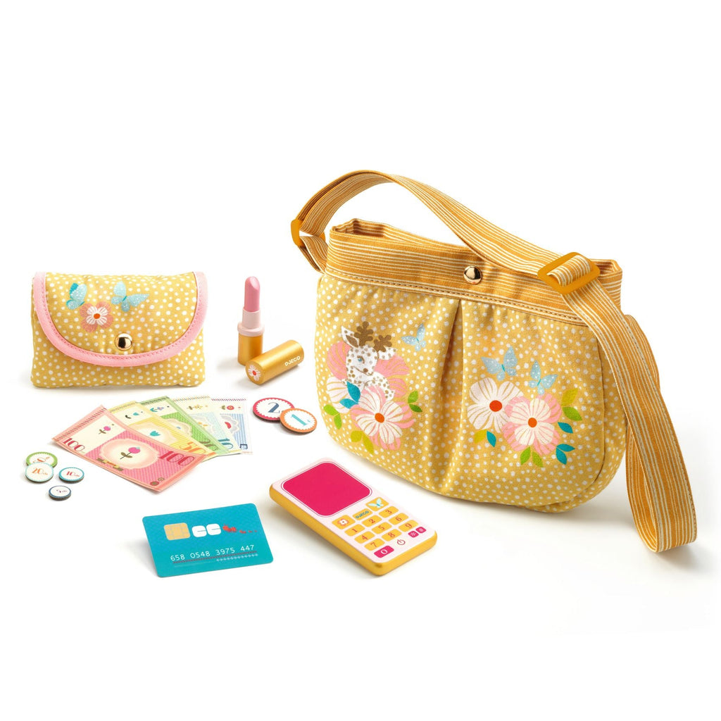 Djeco: Imitation - Orelia's Handbag & Accessories - Acorn & Pip_Djeco