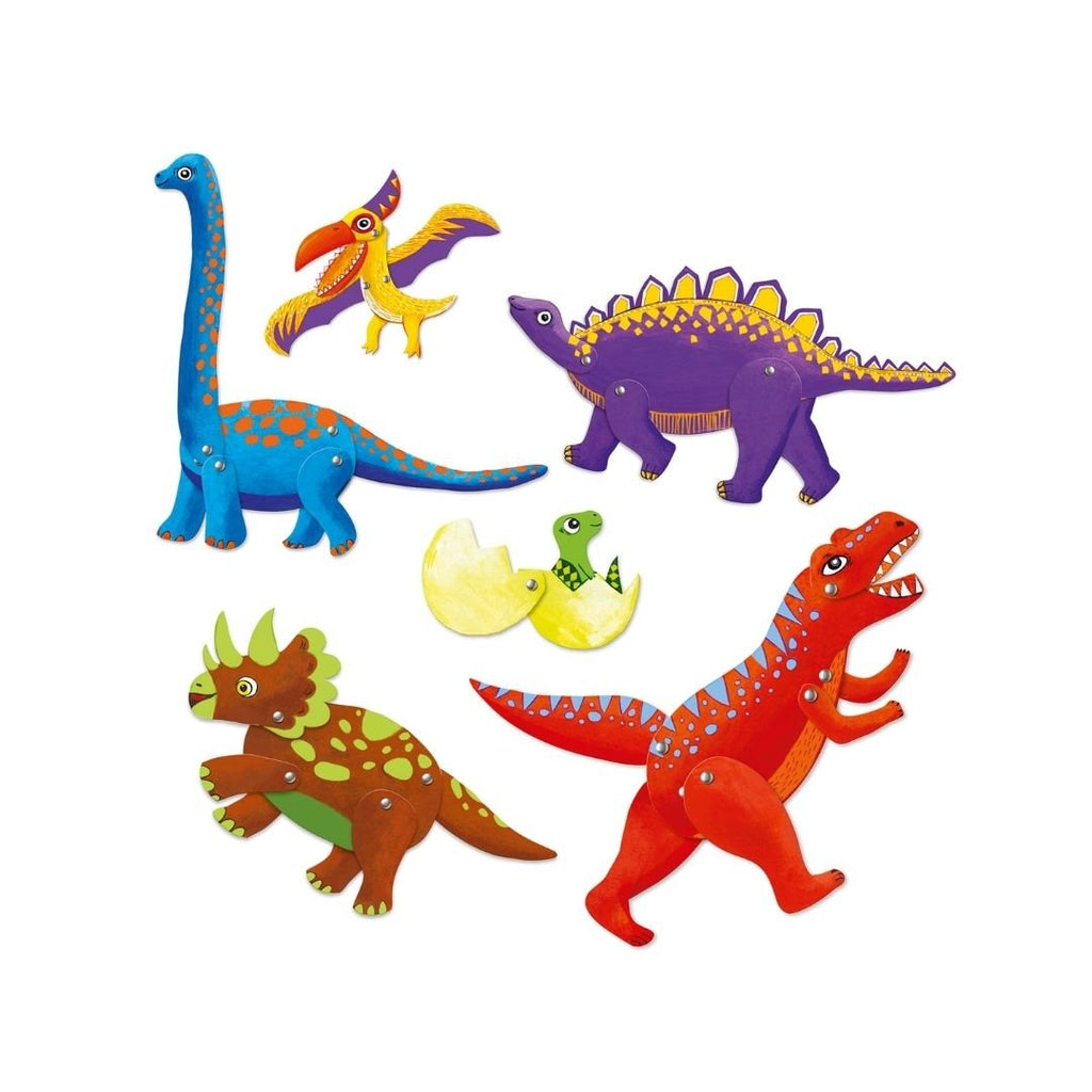 Djeco: Jumping Jacks - Dinos - Acorn & Pip_Djeco