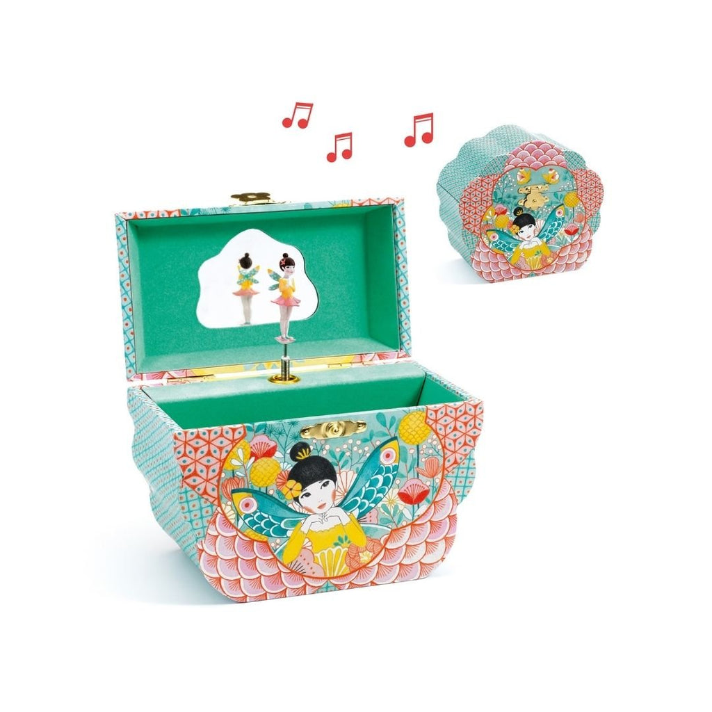 Djeco: Music Box - Flowery Melody - Acorn & Pip_Djeco