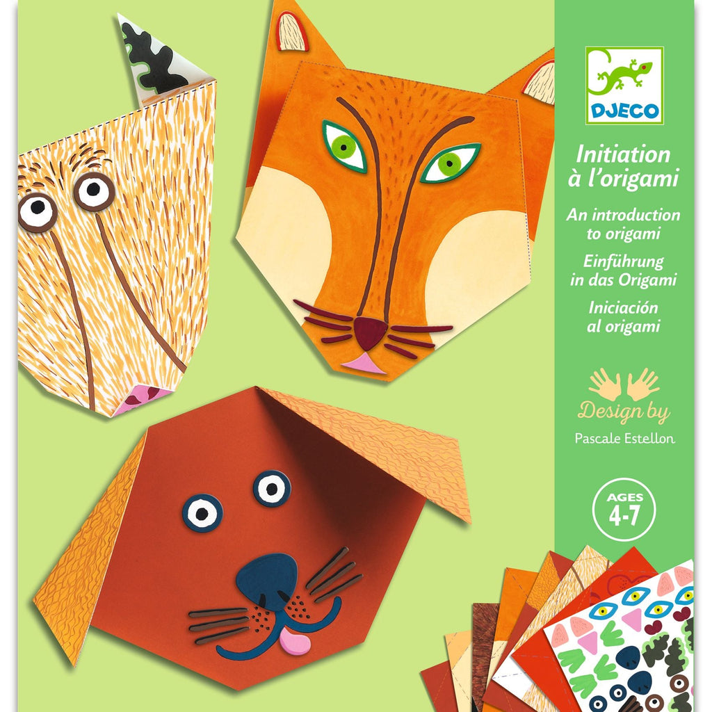 Djeco: Origami - Animals - Acorn & Pip_Djeco