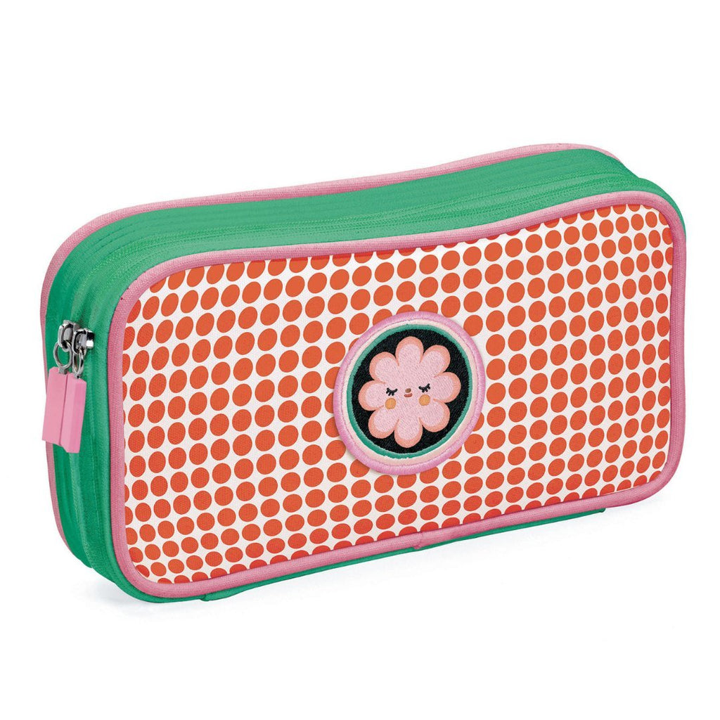 Djeco: Stationery Case - Flower - Acorn & Pip_Djeco